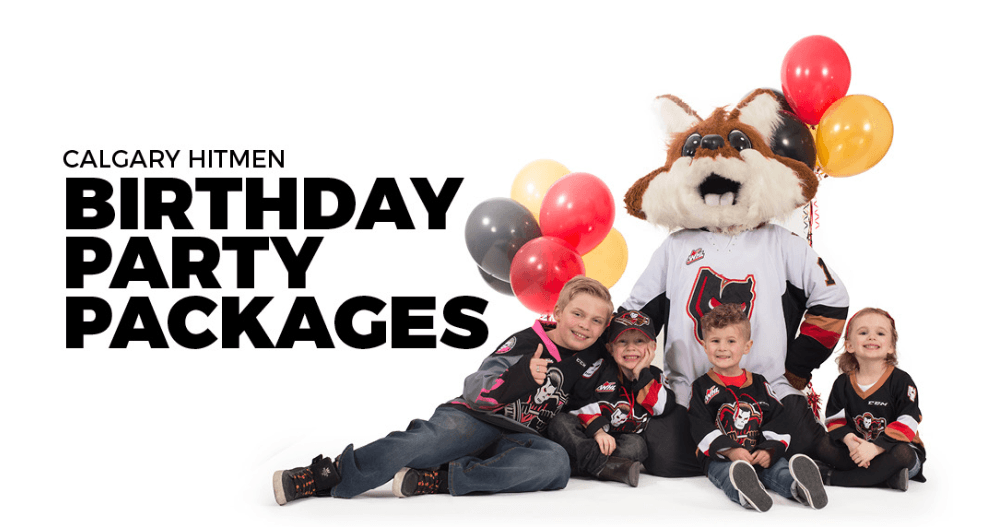 calgary hitmen birthday party packages