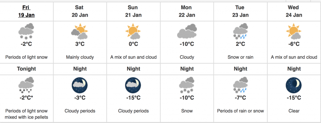 Environment Canada Montreal 