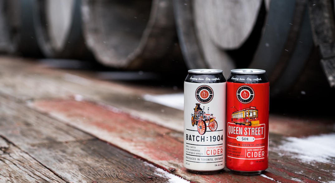 Toronto will soon be home to the first urban ciderhouse in Canada