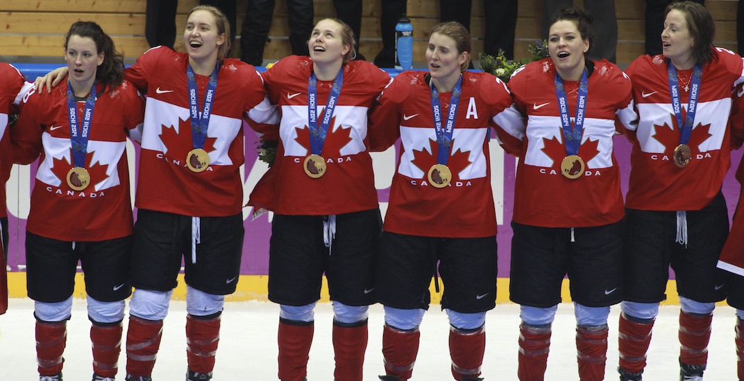 Canadian gold medal winners will be expected to sing new gender-neutral national anthem lyrics