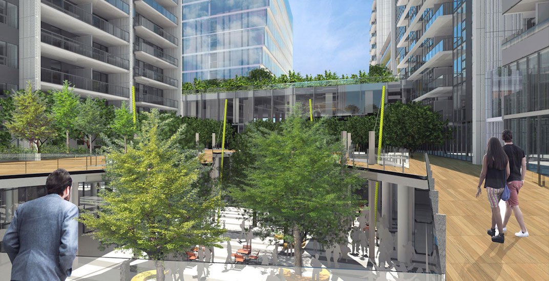 Major redevelopment with 7 buildings coming next to Lansdowne Station