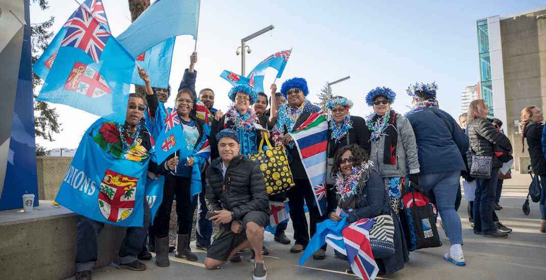 fiji fans rugby sevens