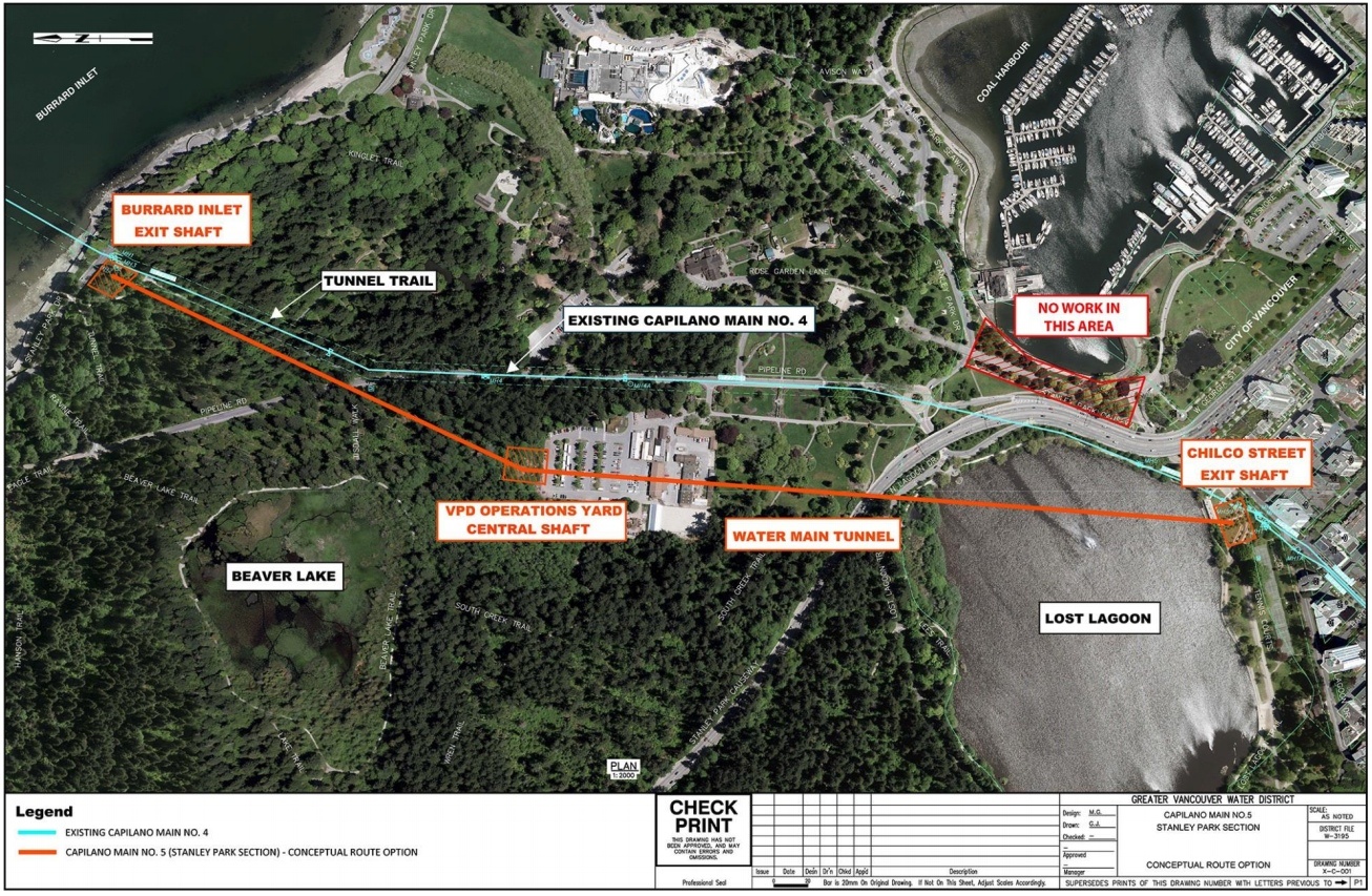 Stanley Park Water Supply Tunnel