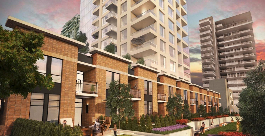 Approved condo tower in New Westminster will 'encapsulate' SkyTrain tracks