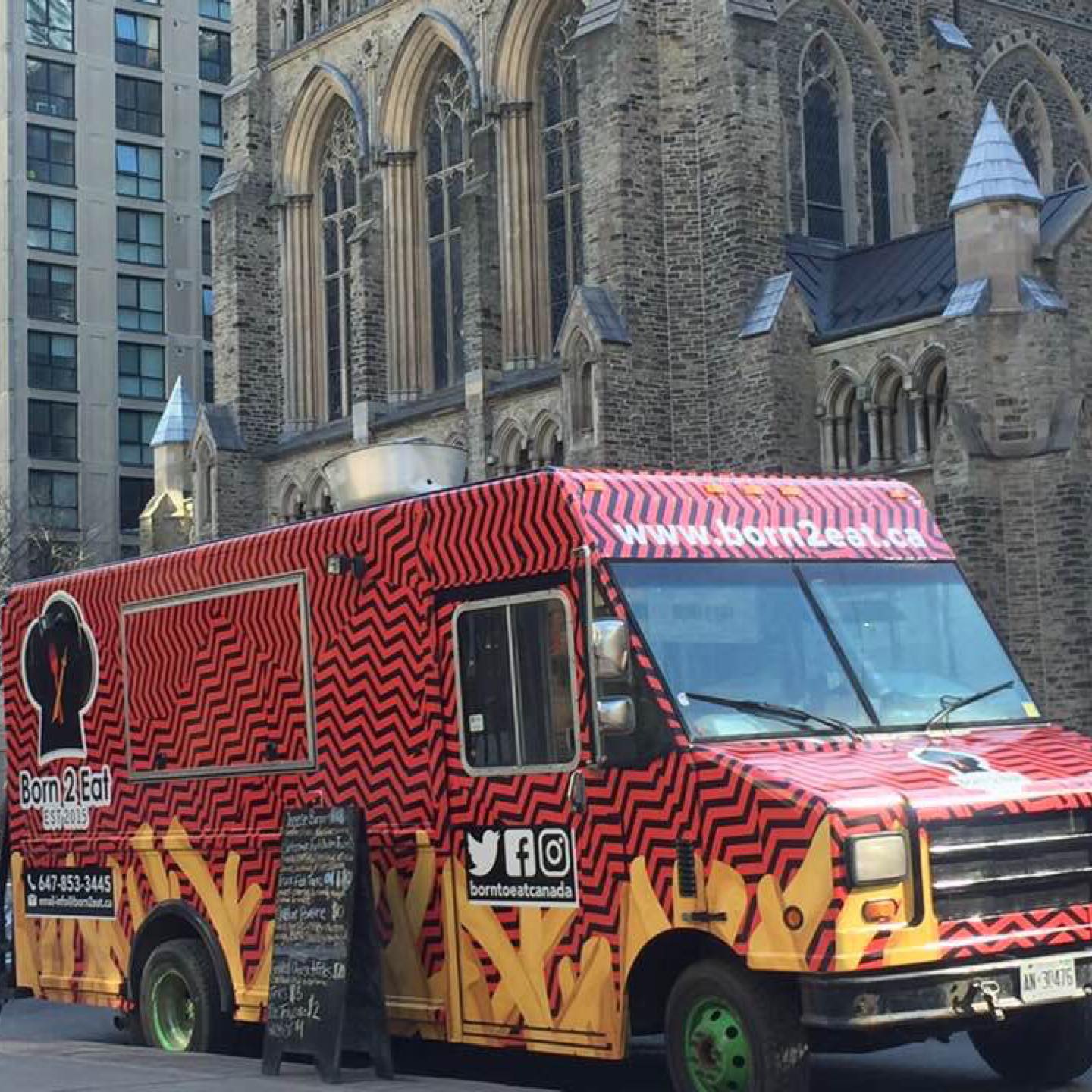 Born2eat food truck toronto