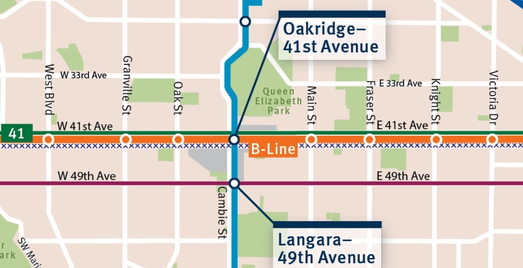 41st Avenue B-Line will run from UBC to Joyce-Collingwood Station (MAP)