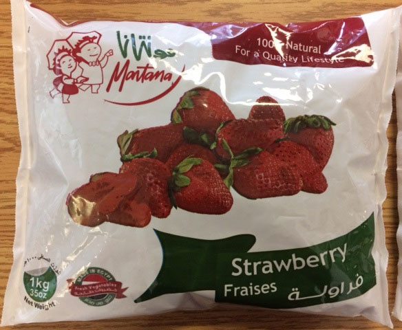 recalled strawberries