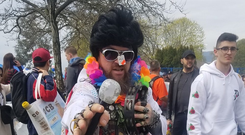 High fashion at Vancouver's annual 420 protest