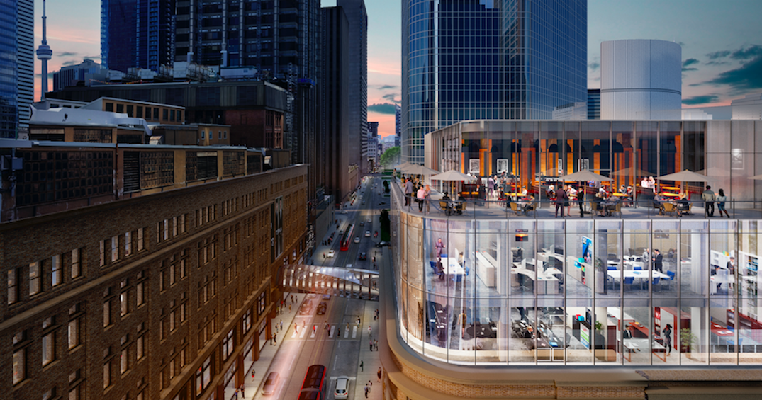 Toronto heritage building getting a makeover AND a rooftop restaurant (RENDERINGS)