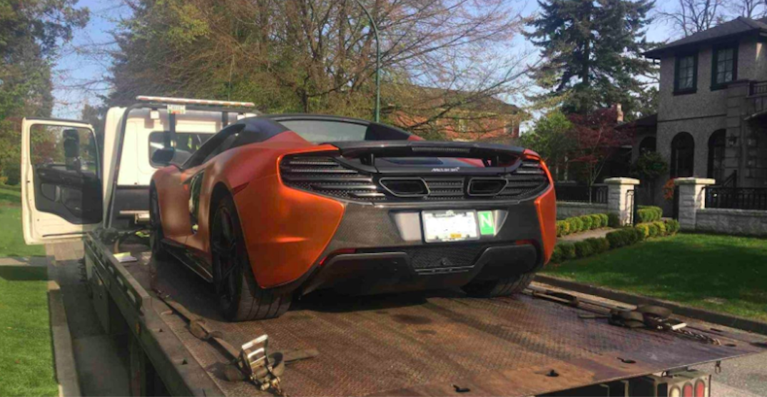 McLaren caught going 40km/hr over the speed limit in Vancouver school zone
