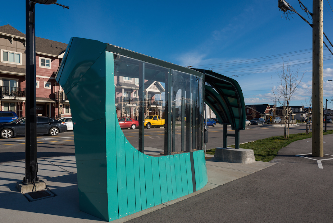 New Westminster Public Art Bus Shelter