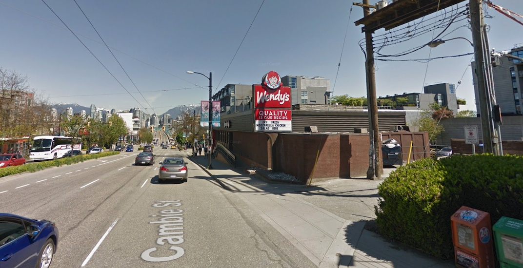 Wendy's at the corner of Cambie and Broadway listed for sale for potential redevelopment