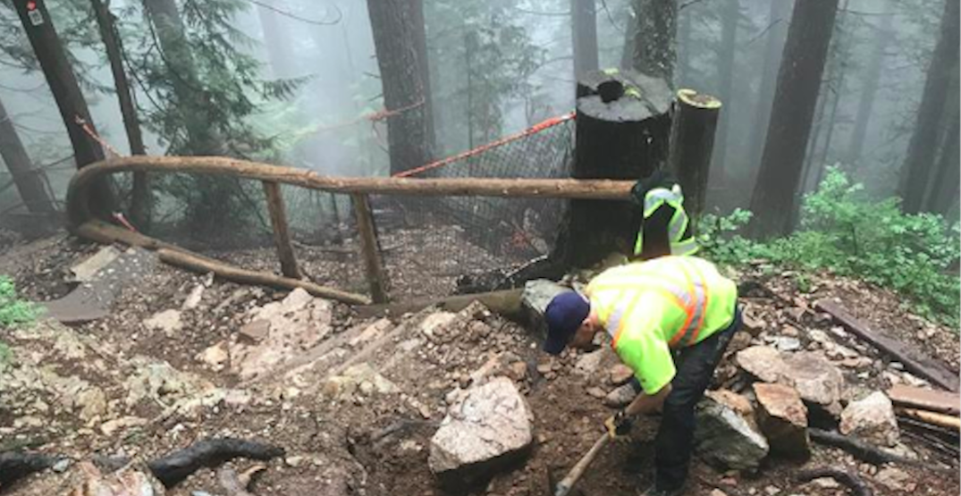 The Grouse Grind is closing today for up to 4 weeks