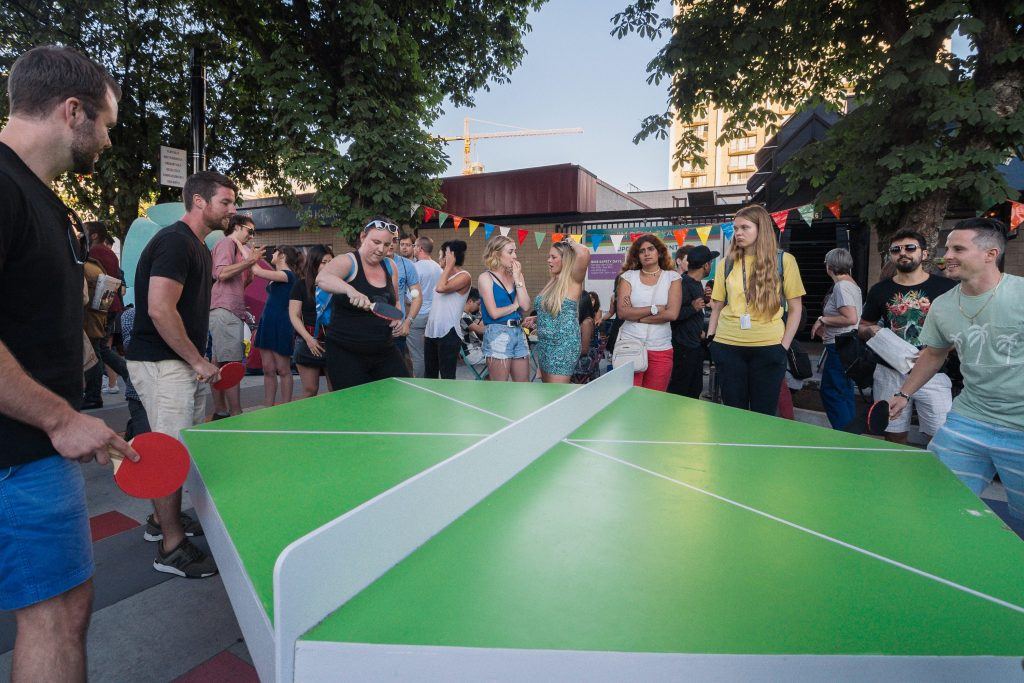 Outdoor game night
