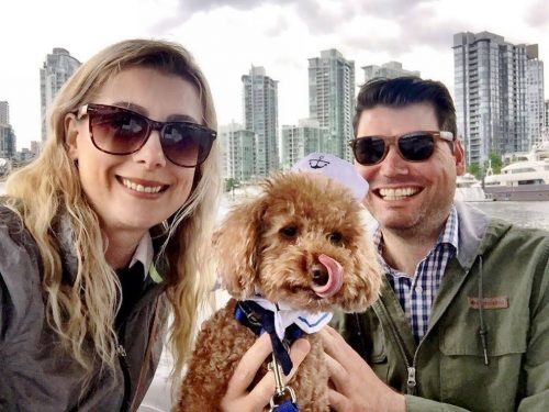 Ben and Tanya and Teddy.