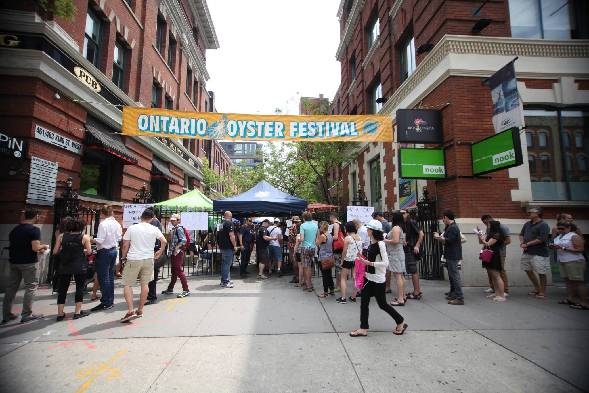 Rodney's Oyster House ontario oyster festival