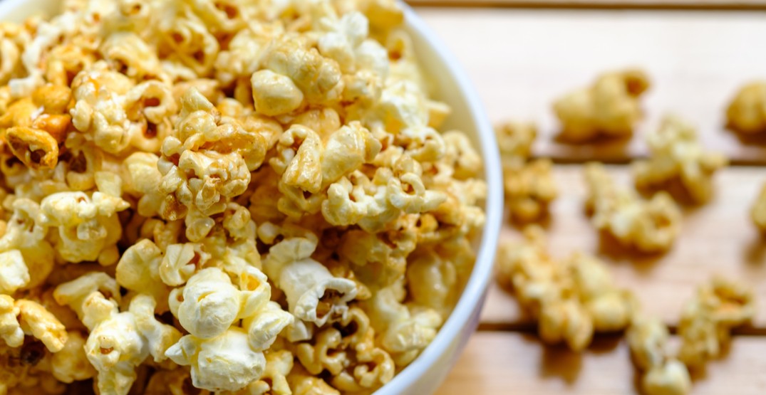 You can now get Cineplex movie snacks delivered to your house