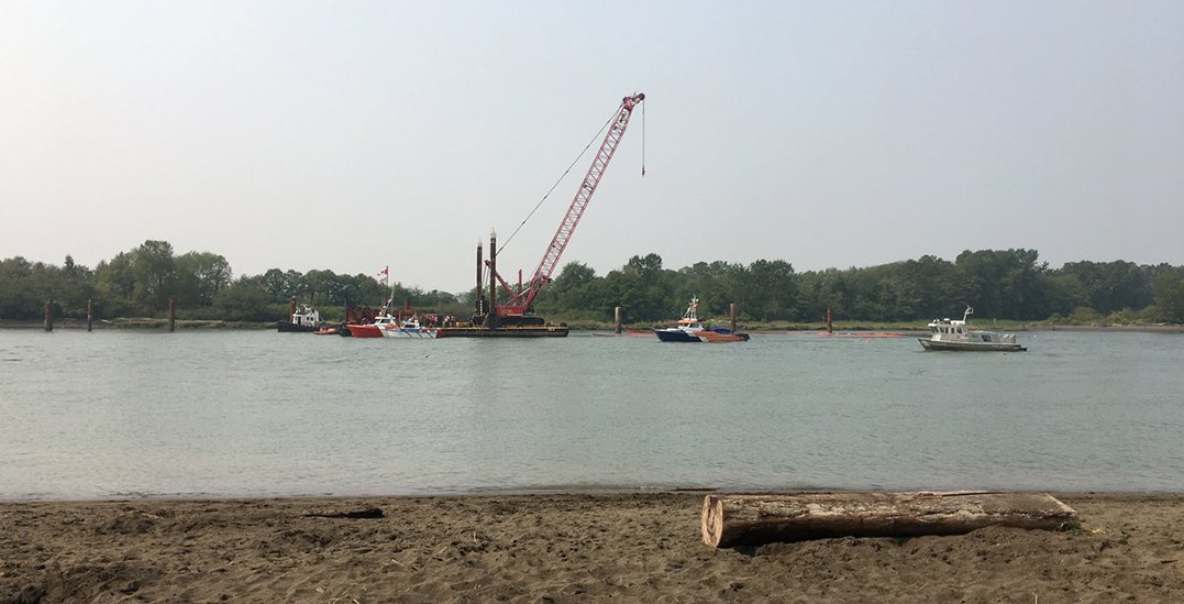 Park closures in effect after potential oil spill in Fraser River