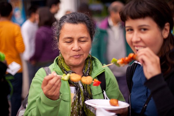 Toronto Vegetarian Association veg food fest