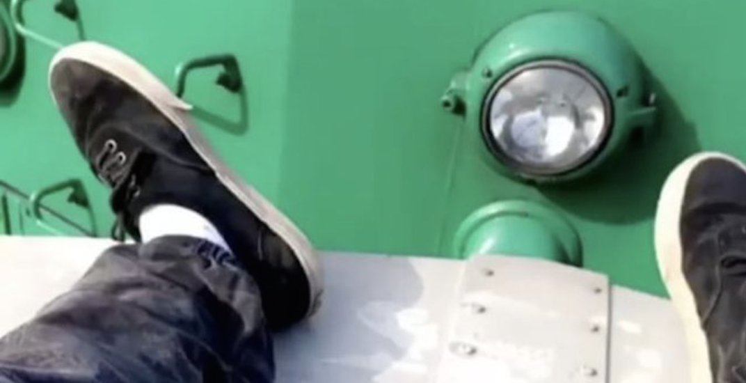 19-year-old male arrested after riding on top of moving GO train (VIDEO)