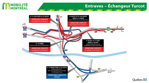 Road closures