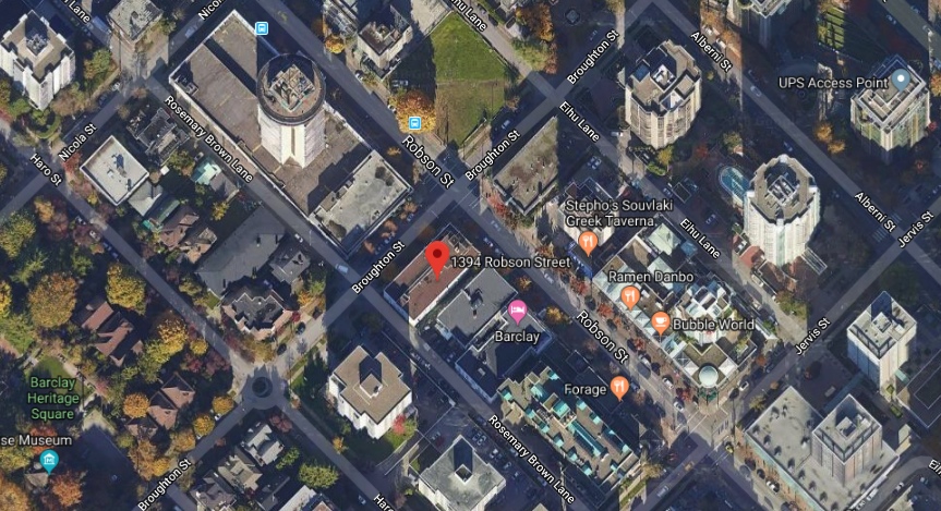 1394 Robson Street Vancouver