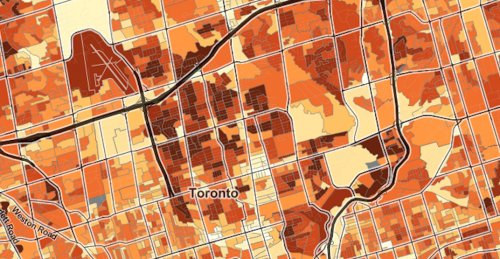 Census Halloween map