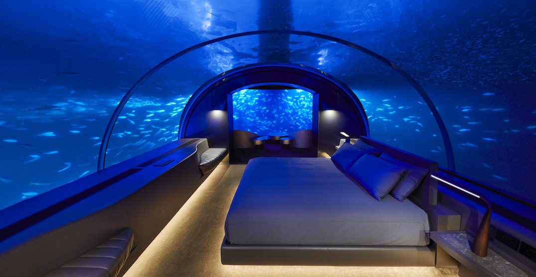 The world’s first-of-its-kind underwater hotel just opened in the Maldives