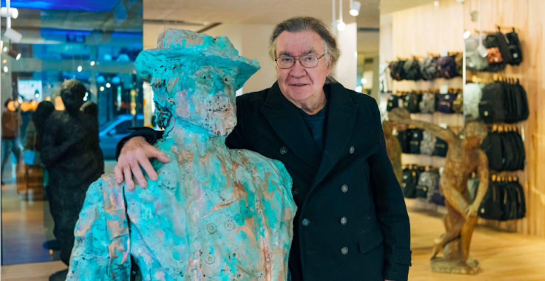 Sequel to iconic Gassy Jack statue unveiled inside Gastown store