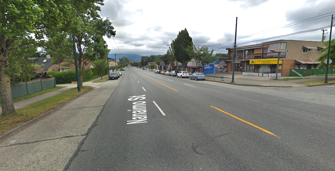 One road lane could be permanently removed from Nanaimo Street