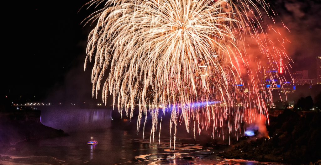 Niagara Falls fireworks