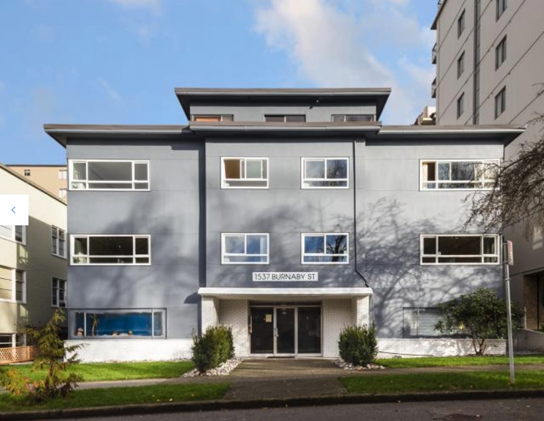 1537 Burnaby Street Vancouver