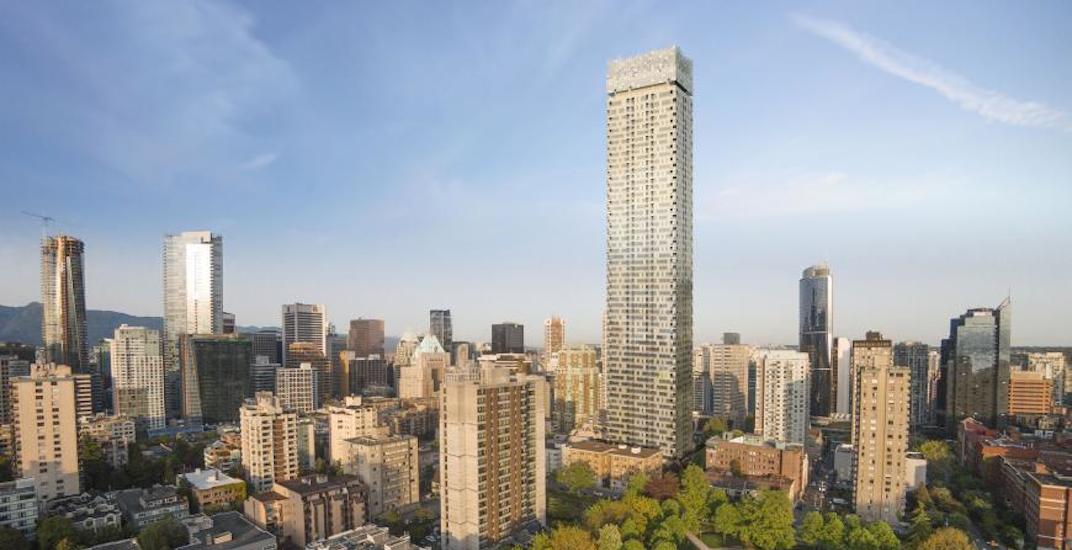 60-storey 'pixelated' tower proposal for Vancouver's West End to be revived