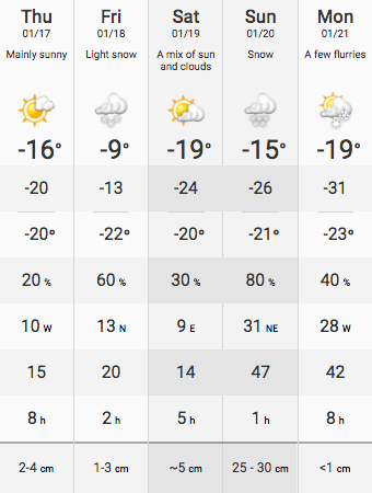 snow