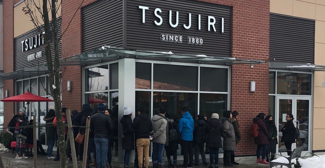 New matcha cafe Tsujiri Richmond already has a massive line (PHOTOS)