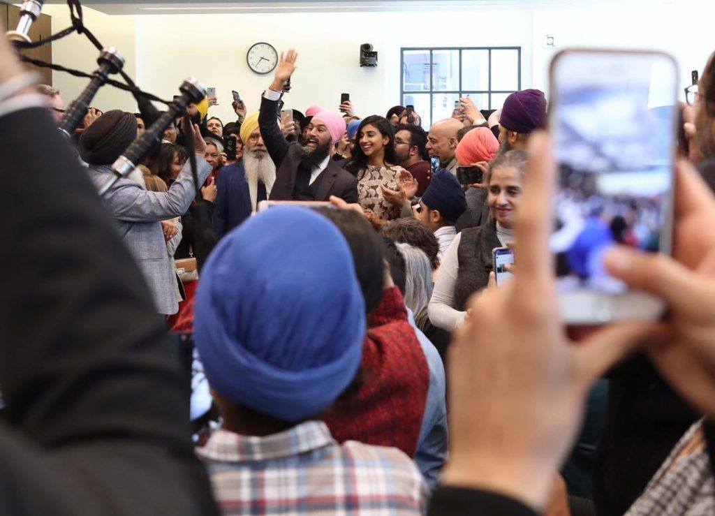 jagmeet singh swearing in