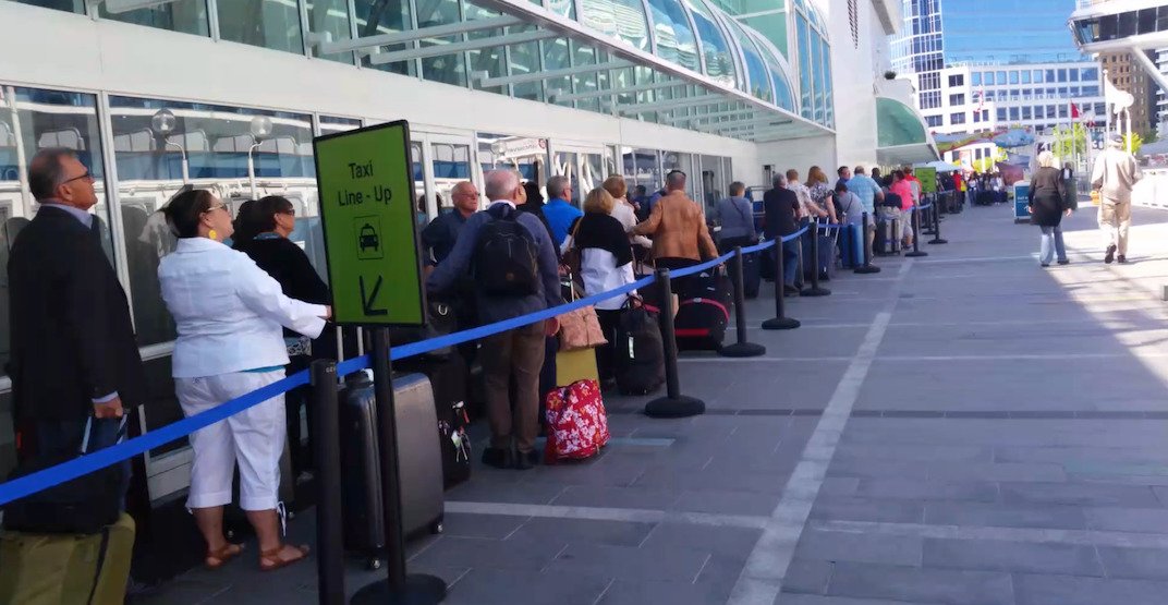 Catching a taxi could be even more difficult with Vancouver's record cruise ship season