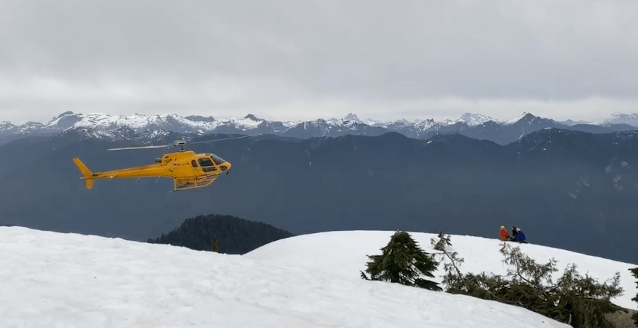 North Shore Rescue responding to stranded hiker on Mount Seymour