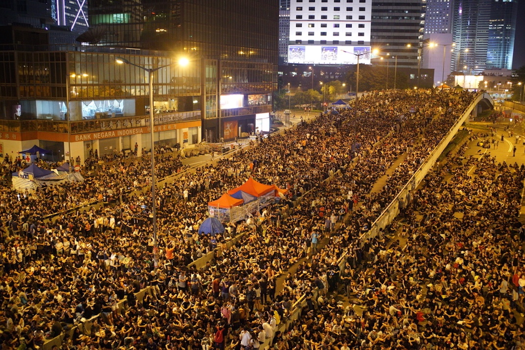 Umbrella Revolution Hong Kong