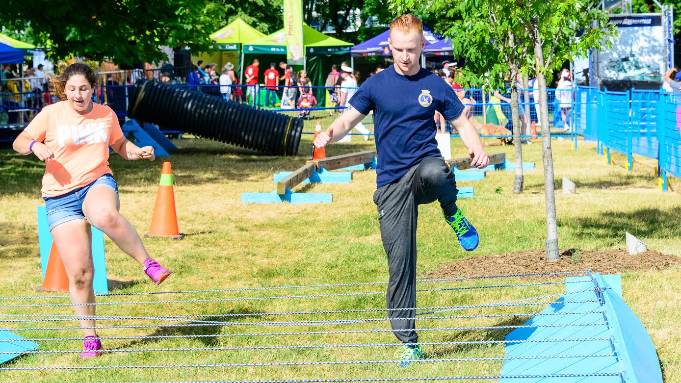 ship shape obstacle course