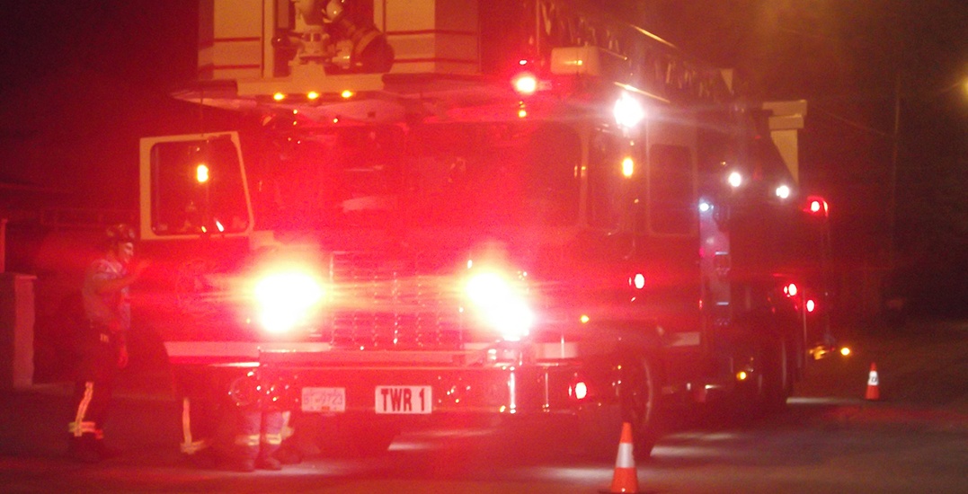 Attempted parts theft believed to be cause of morning car fire in Port Coquitlam