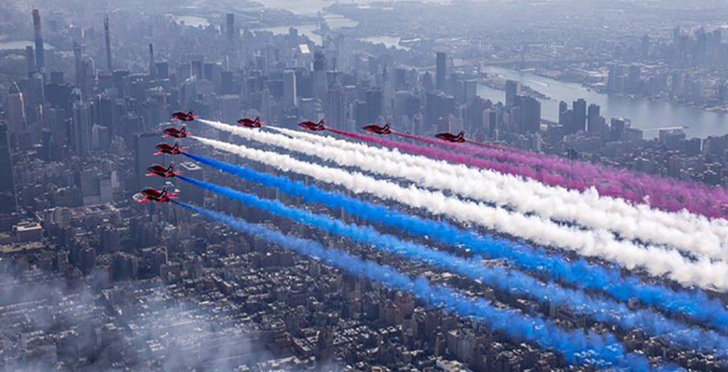 red arrows