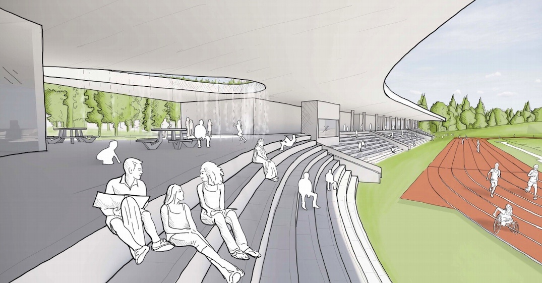 City of Surrey proposes concept for new athletics stadium