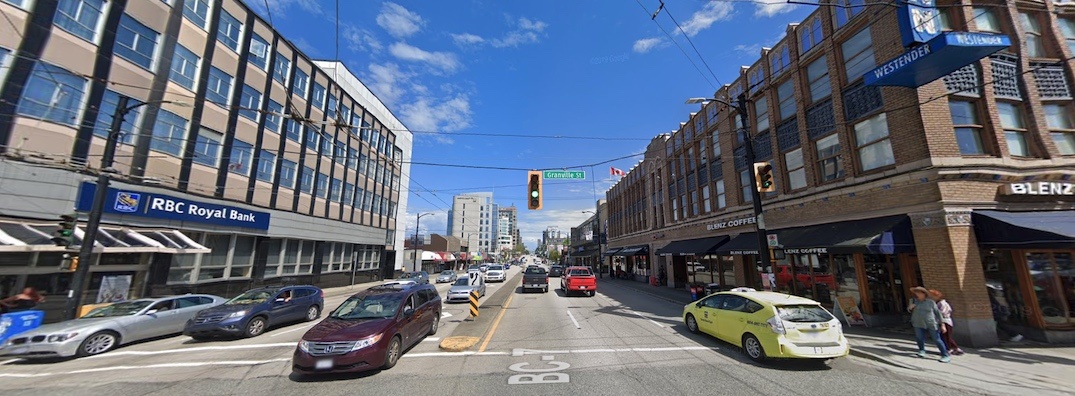 West Broadway Granville Street