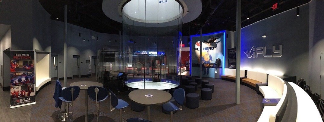 iFly indoor skydiving centre