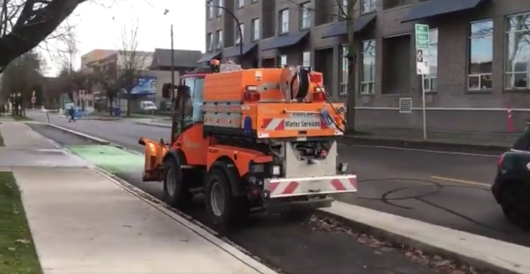 Vancouver buys new snowplows to keep bike lanes clear