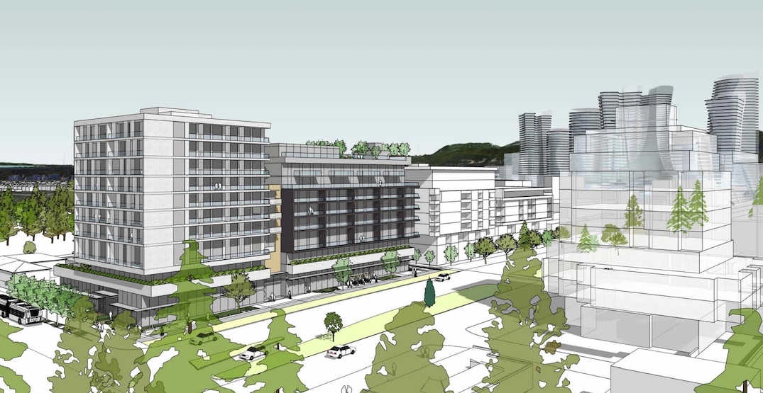Retail, offices, and homes proposed for corner of 49th Avenue and Cambie Street