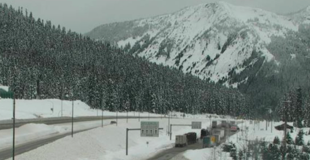 Coquihalla Highway to be completely closed for hours today for avalanche control