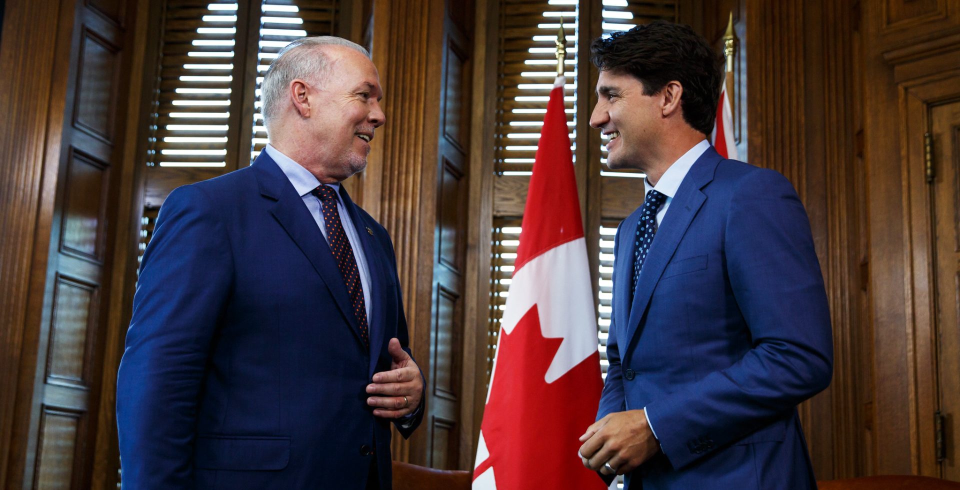 Horgan and Trudeau "bromance" collapses as health care funding talks fail
