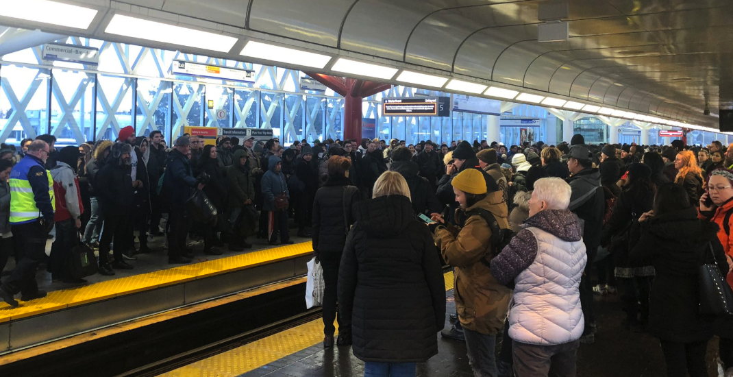 UPDATED: Expo Line SkyTrain experiencing delays due to track issues